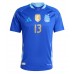 Echipament fotbal Argentina Cristian Romero #13 Tricou Deplasare Copa America 2024 maneca scurta